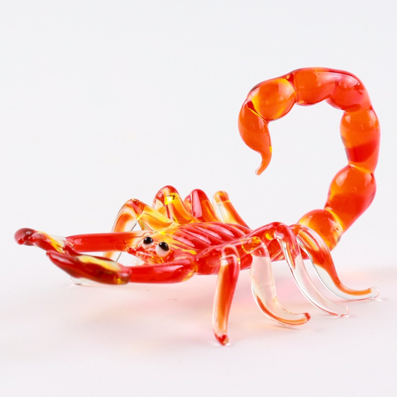 Glass Art Scorpion Scorpion giftshome decor giftsglass Etsy