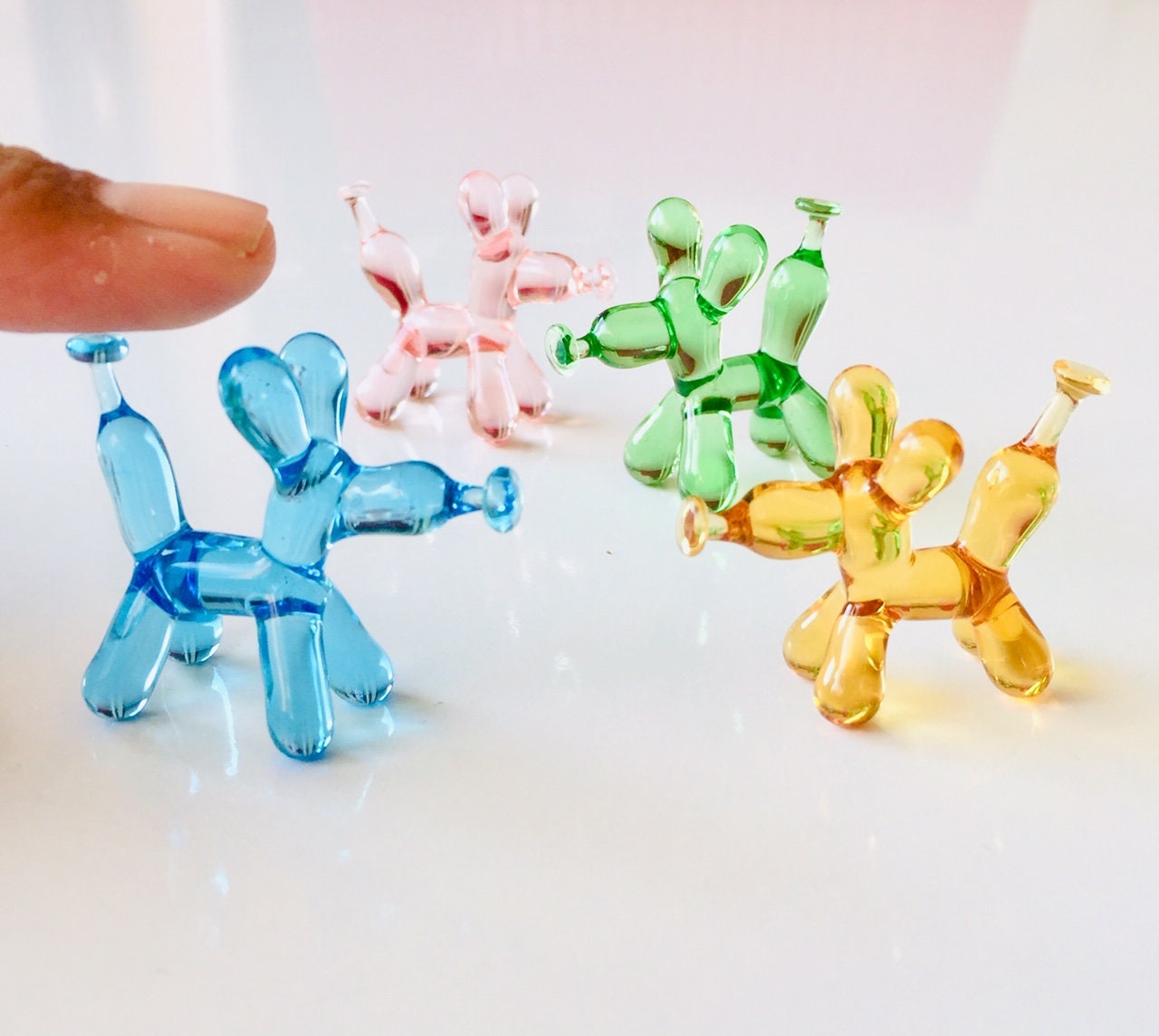 Balloon Dog Mini Glass Figurine art Glass Animals Murano - Etsy Sweden Balloon Dog Mini Glass Figurine art Glass Animals Murano - Etsy Sweden