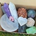Crystal Mystery Box 10+ Crystals, 2 Towers Guaranteed!! Crystal Gift Set, Spheres, Clusters, Specimens, Bowls, Palmstones, & so Much More! 