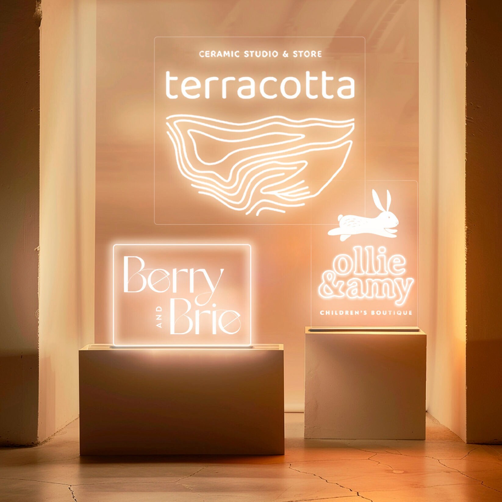 Logo-LED-Neonschild, personalisierbare sichere LED-Neonlichter, moderne Geschäftsnamenbeschilderung für Fenster, maßgeschneidertes Info-Display für das Schaufenster