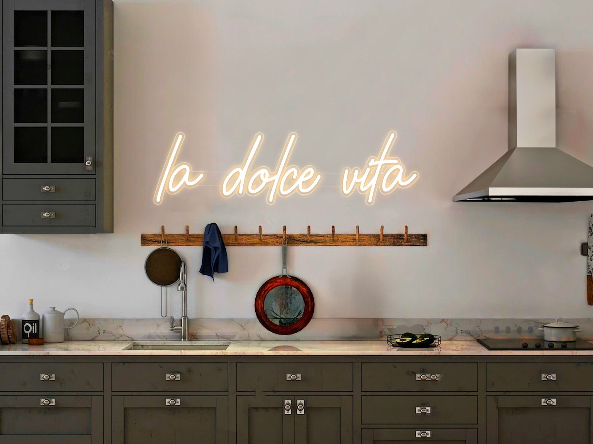 Rustic Italian Kitchen Signs