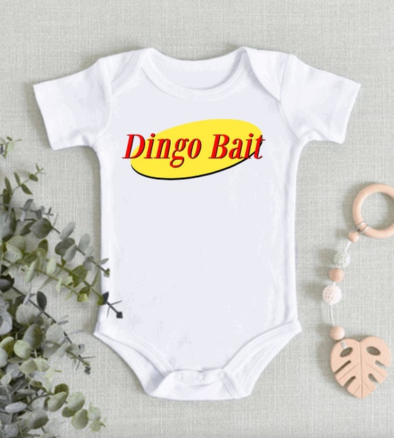 Dingo Bait Maybe The Dingo Ate Your Baby Seinfeld Baby Onesie® Bodysuit  Jerry Seinfeld Elaine Baby Bodysuit Baby Shower Gift