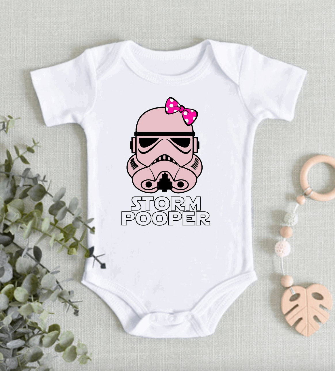 Stormtrooper baby onesie new arrivals