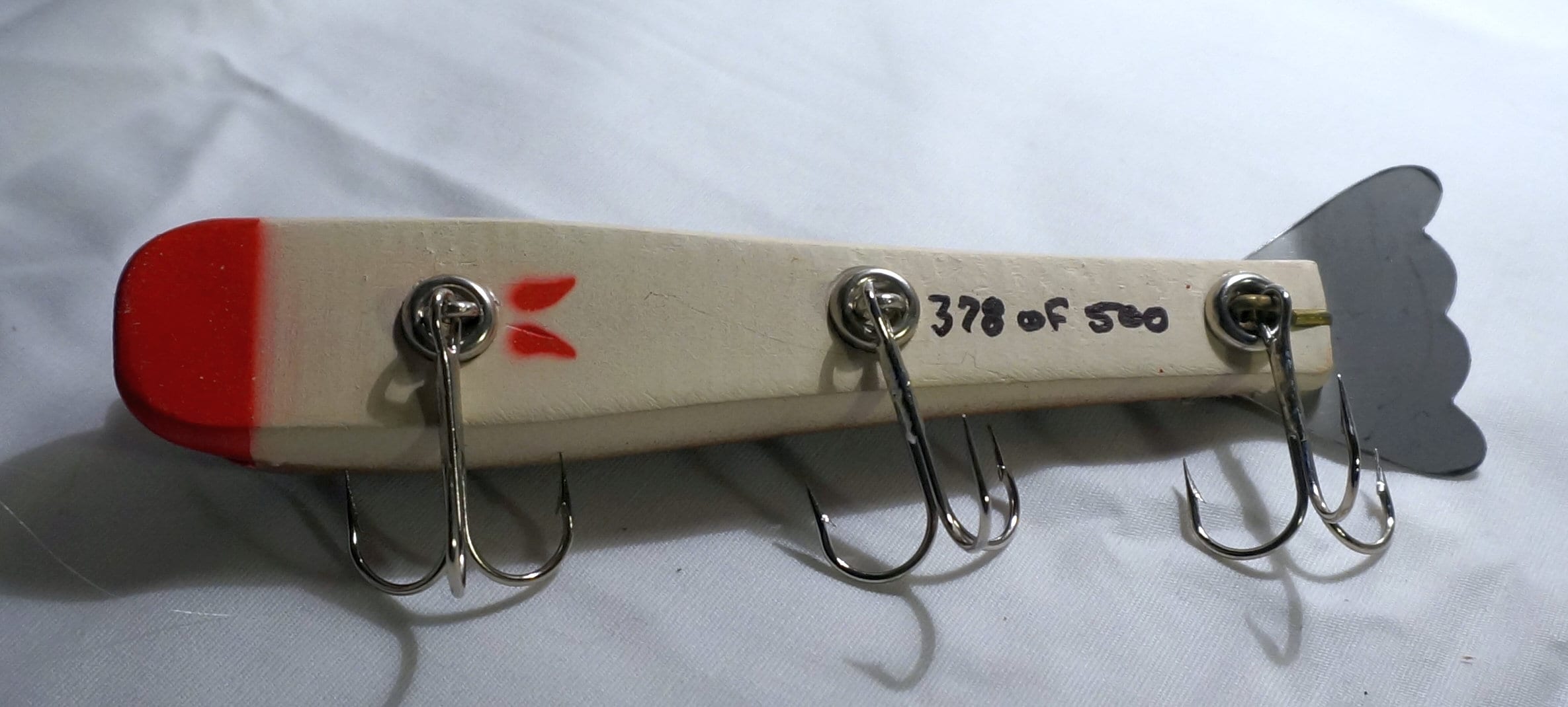 Vintage Hand-signed, Limited Bobbie Bait Musky Lure With Box 378/500 price  Reduced 