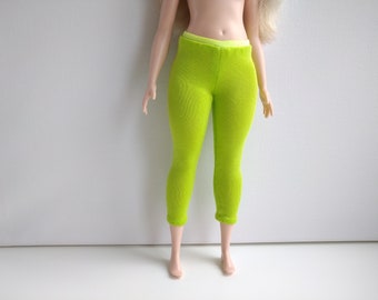 Jersey Pants for Fashion Dolls in 11.5 inch / Curvy Doll's Clothes