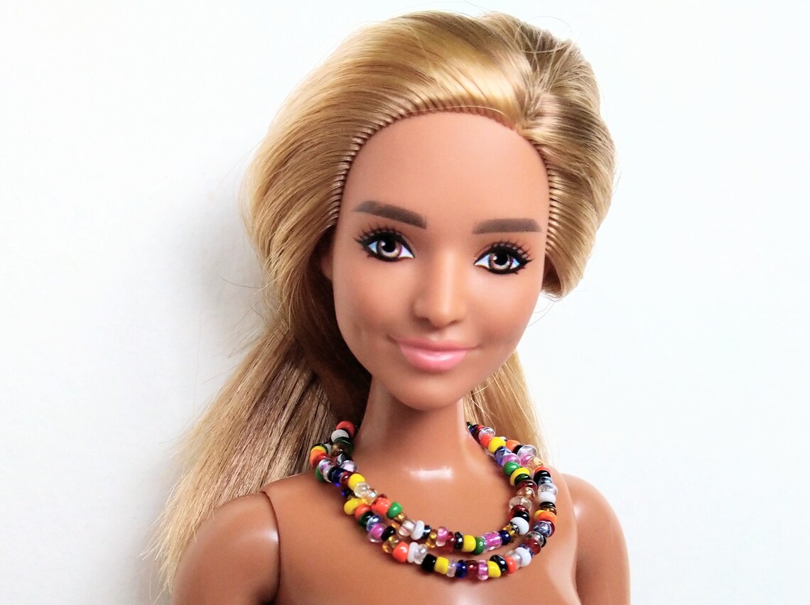 Multicolor Beads for Barbie Dolls. Barbie Necklace. Jewellery | Etsy