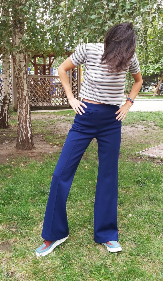 Lovely Vintage wool flared trousers