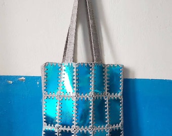 Boho Laque leather bag