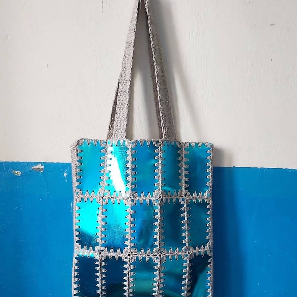 Boho Laque leather bag