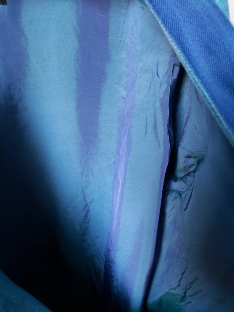 Acid wash cool blazer