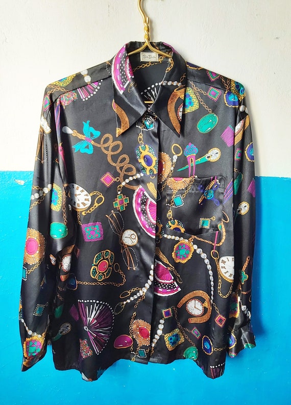 90s Betty Barclay blouse