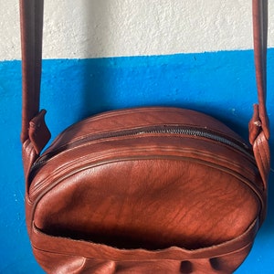 70's Brown Camera Crossbody Bag main image 0