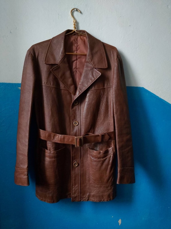 Leather jacket 70s