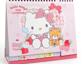 Hello Kitty Desktop Calendar 2025-2026: Kawaii Office Schedule