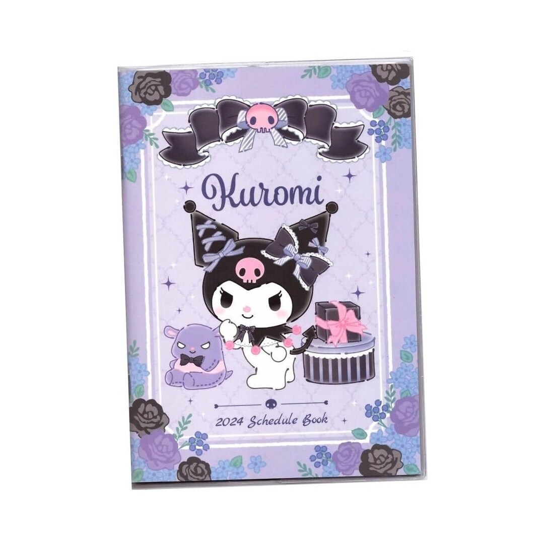 20232024 Kawaii Kuromi Journal Planner Schedule Appointment Book A5 Etsy