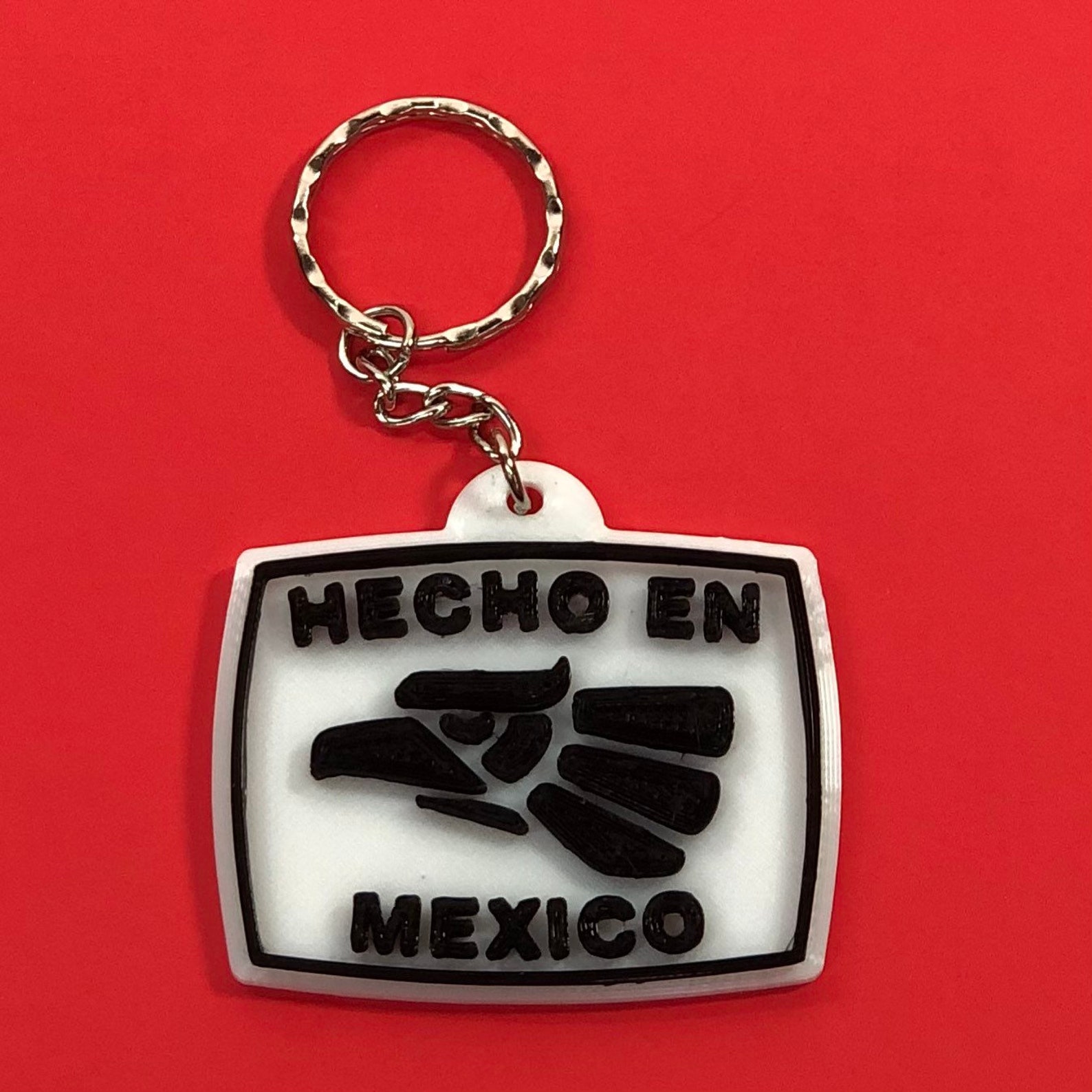 Hecho En Mexico Keychain Made in Mexico Etsy