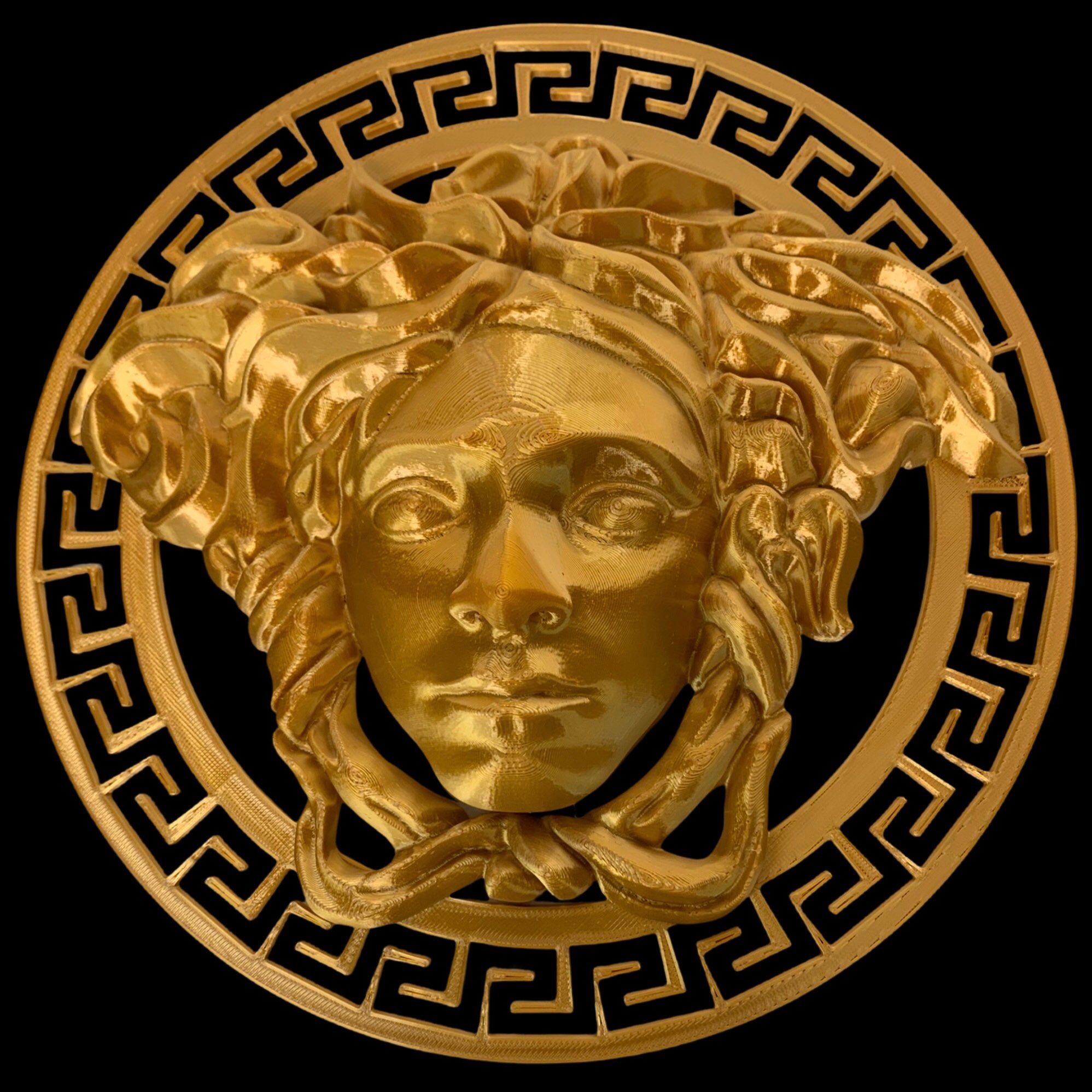 Medusa 3D Wall Decor Greek Mythology Wall Art housewarming Etsy