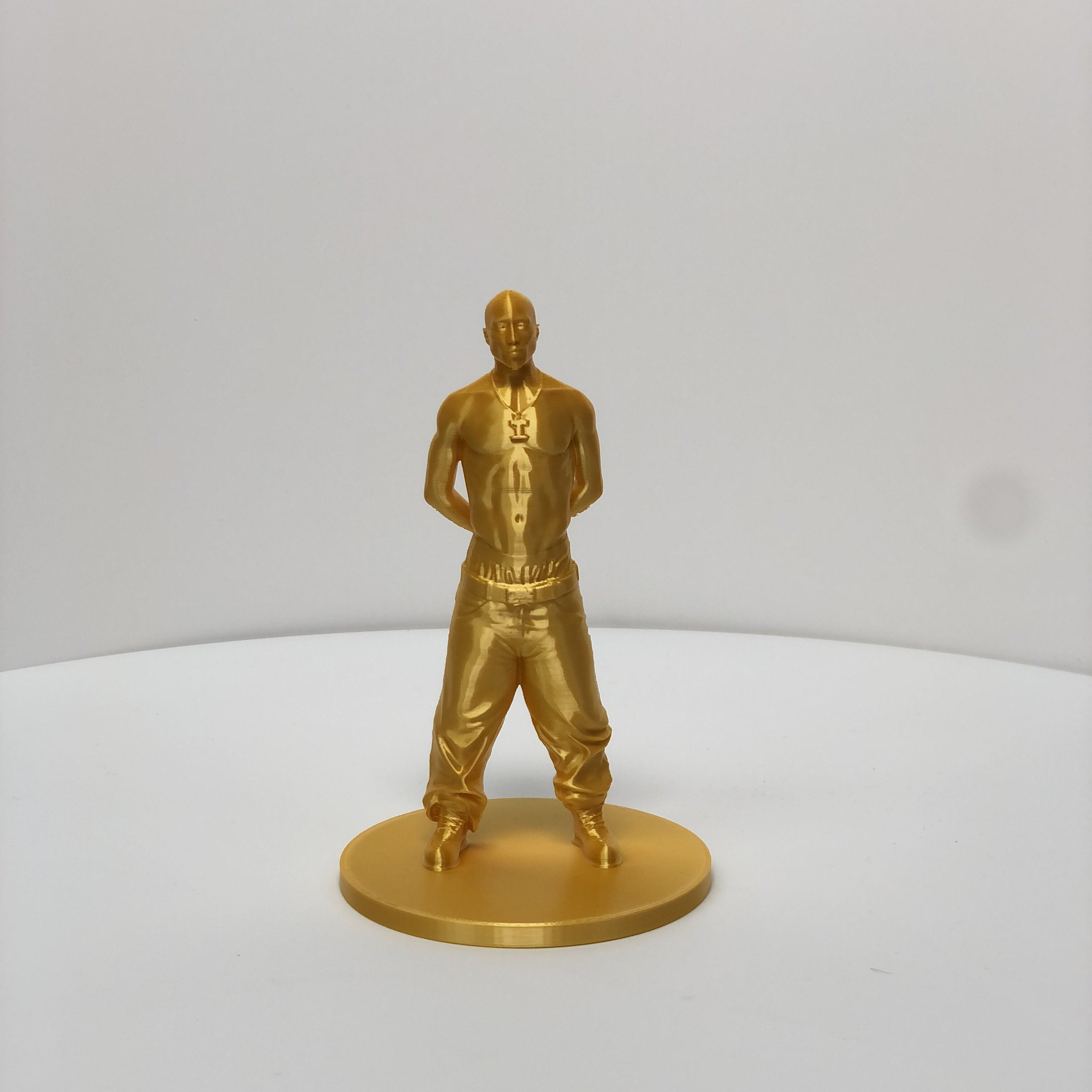 2Pac 3D Printed Statue Tupac Shakur Etsy