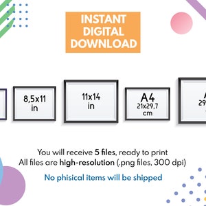 Spanish Language, NUMBERS POSTER SET, Poster Set, Classroom Decor