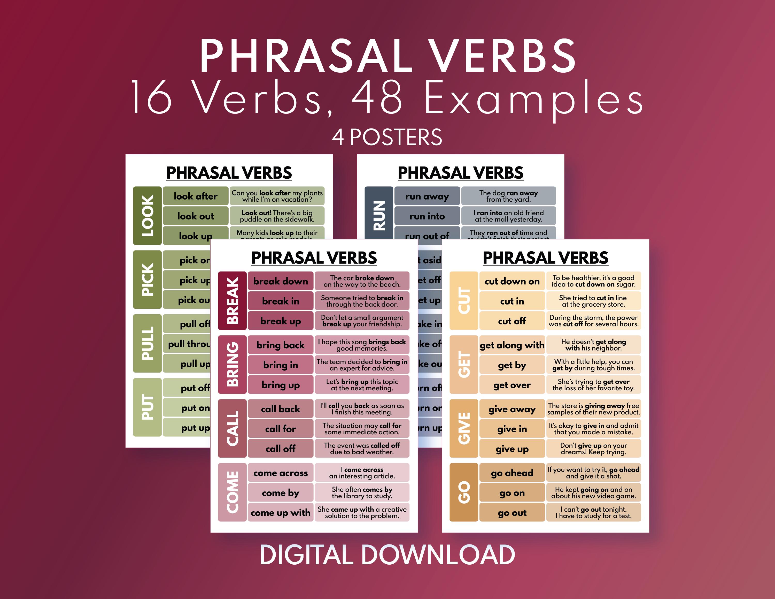 Verbos - Etsy México, image size:3000x2317