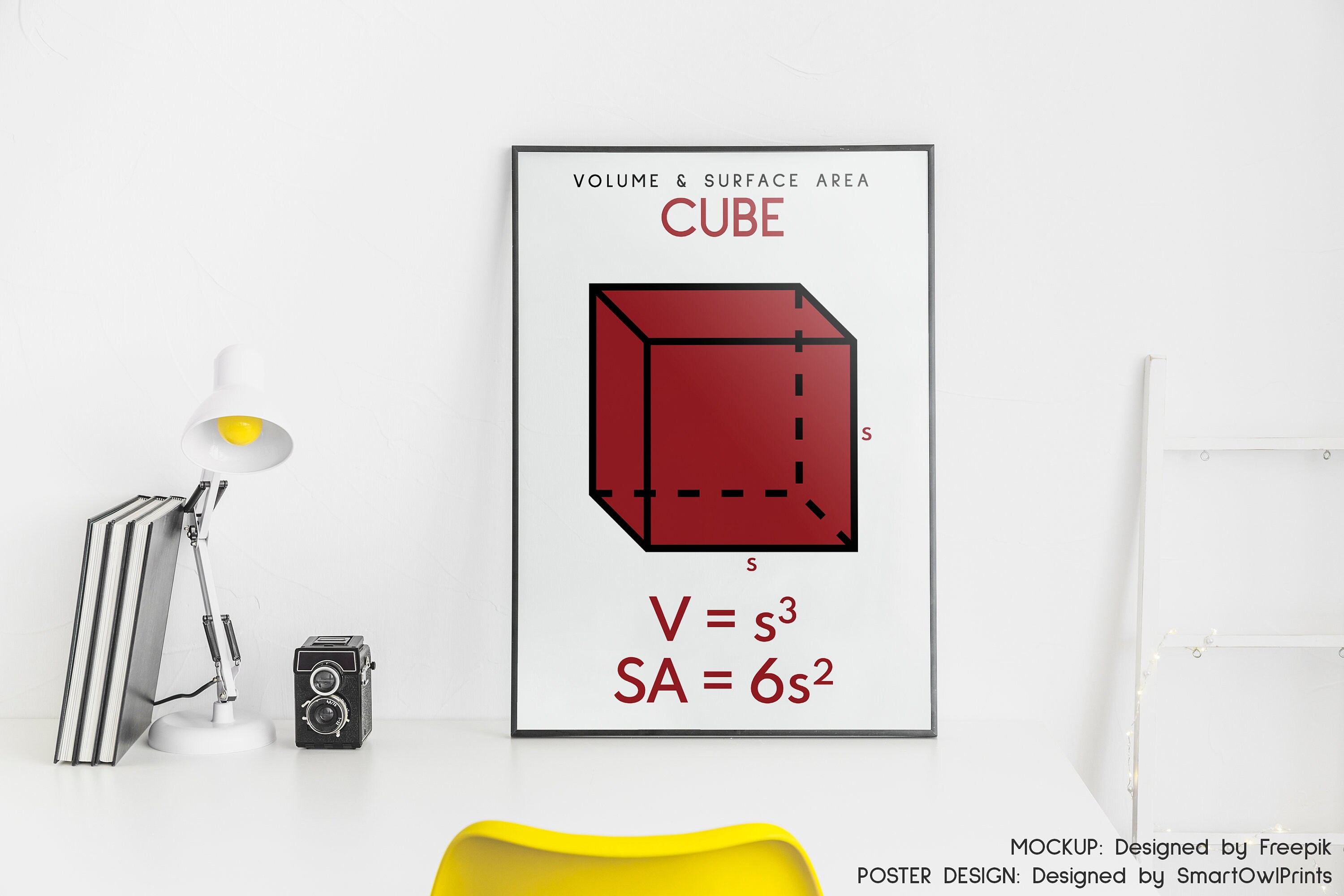 volume-and-surface-area-formulas-set-of-8-posters-math-geometry