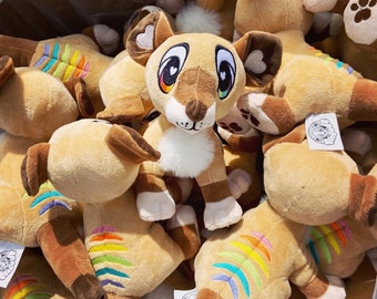 PRIDELACINE Pride Thylacine Stuffed Plush Toy