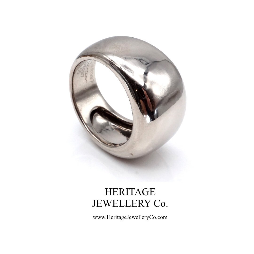Cartier Nouvelle Vague Dome Ring 18ct 