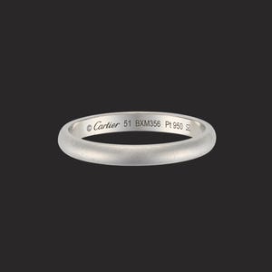 Cartier Platinum Band