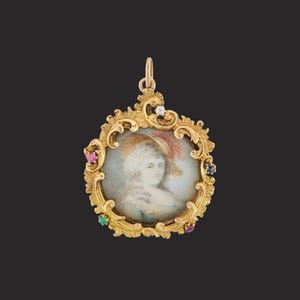 Antique Miniature Brooch