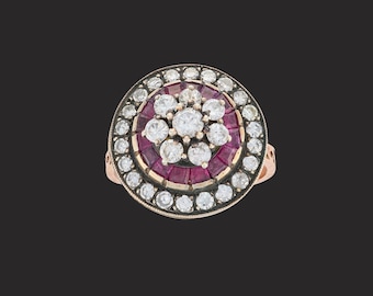 Ruby and Diamond Ring