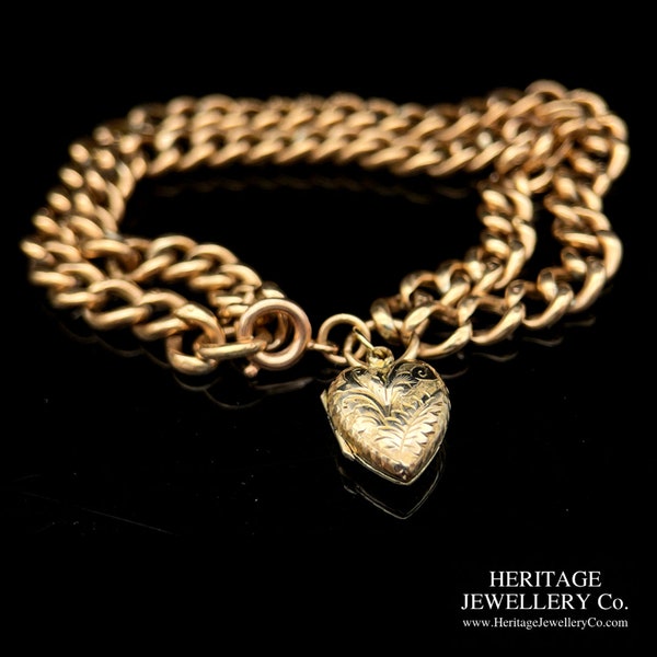 Antique Gold Double Curb Chain (9ct gold)
