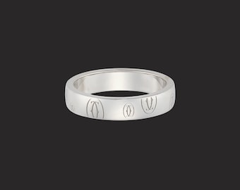Cartier 'Happy Birthday' Logo Band