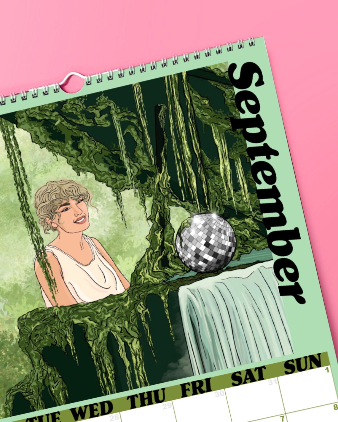 Taylor Swift 2024 Eras Calendar Etsy UK
