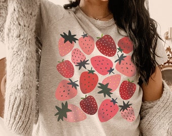 トップス R&D.M.Co- HAND PICKED STRAWBERRY TEE 343366_source_1752026663.jpg