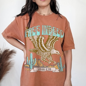 Vintage christliche T-Shirts Komfortfarben Boho Christian Shirts Christian übergroße T-Shirt Bibel Vers Shirt Trendy Glaube Sweatshirt Jesus Shirt