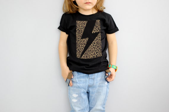 Boys leopard cheap print shirt