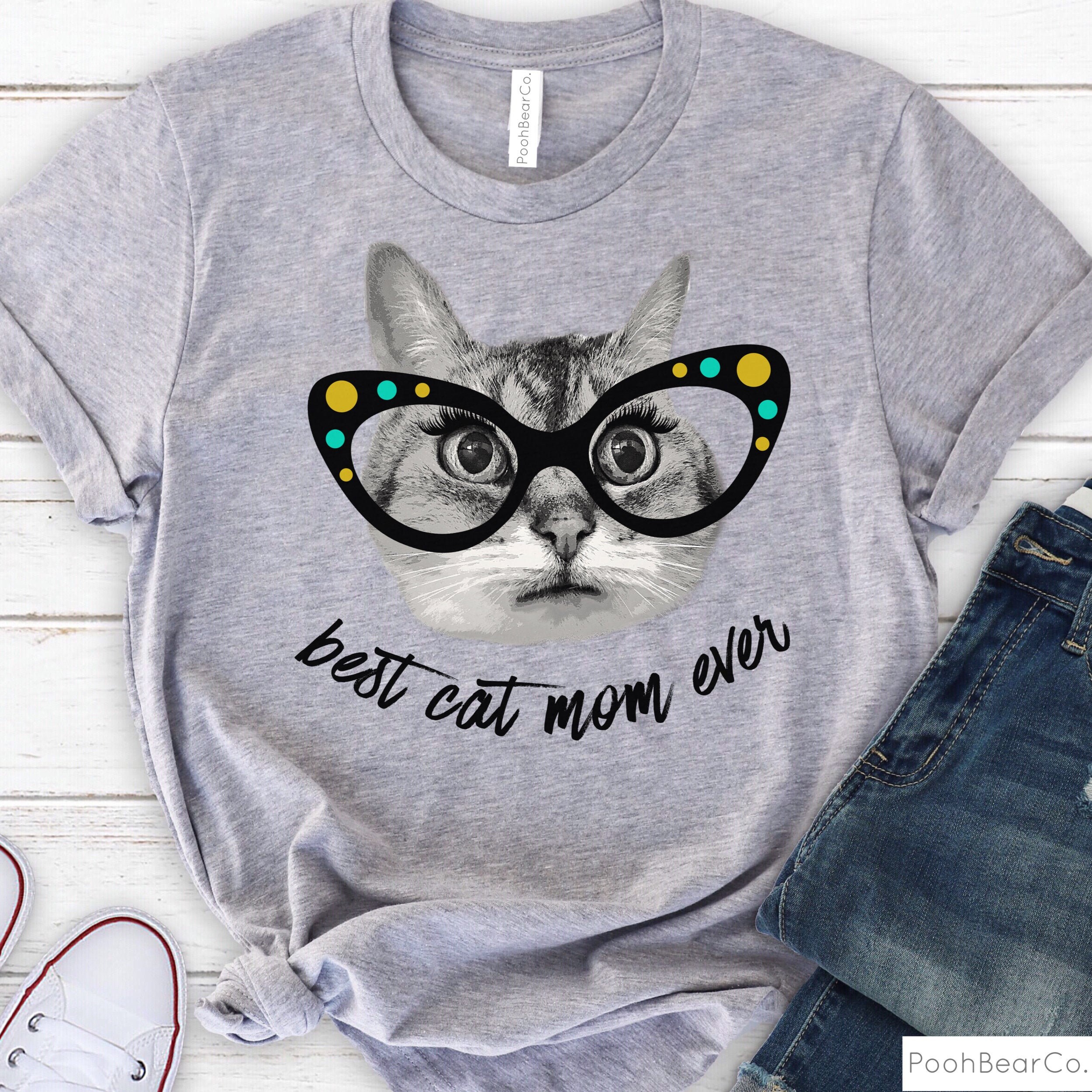 Cat Mom Ever Shirt Cat Mama Shirt Funny 