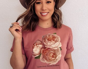 Peony Shirt - Etsy