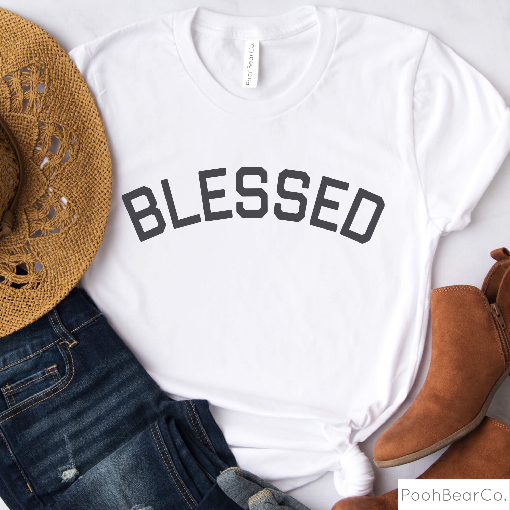 Blessed Shirt Blessed Tshirt Christian Shirt Faith Shirt | Etsy