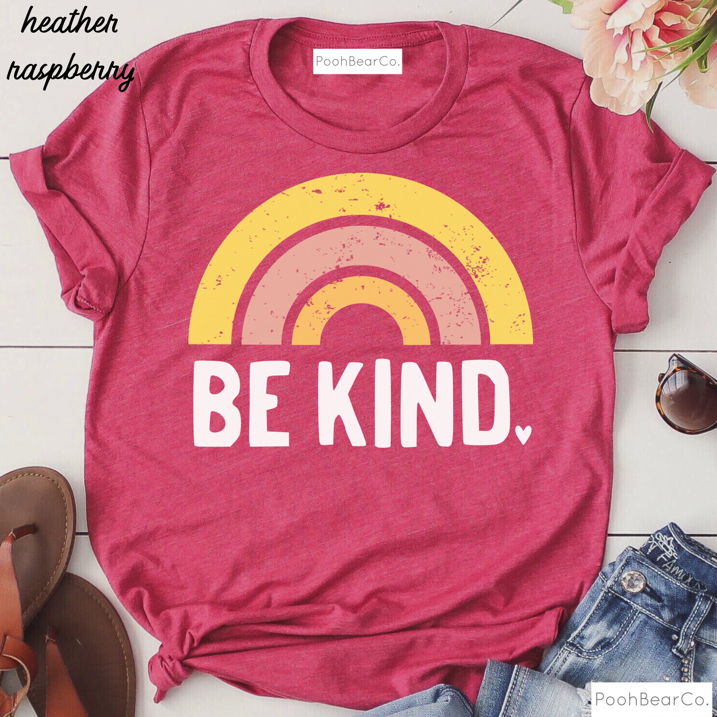 Rainbow Be Kind Shirt Back to School Shirt Teacher Shirt | Etsy