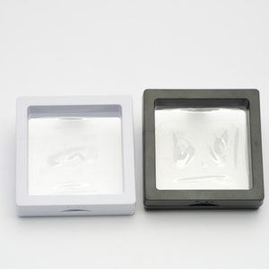 Caja de regalo de película plástica para joyería, ideal para envolver regalos, regalos, cajas de regalo para novias, cajas para damas de honor, perlas sueltas