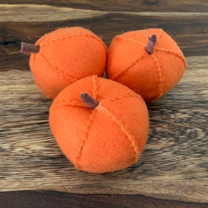 Felt food fruit 1 Orange