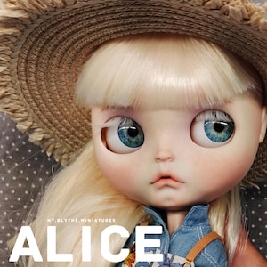 Blythe Doll created by @juli.blythe / OOAK Collectable Doll / Art Doll