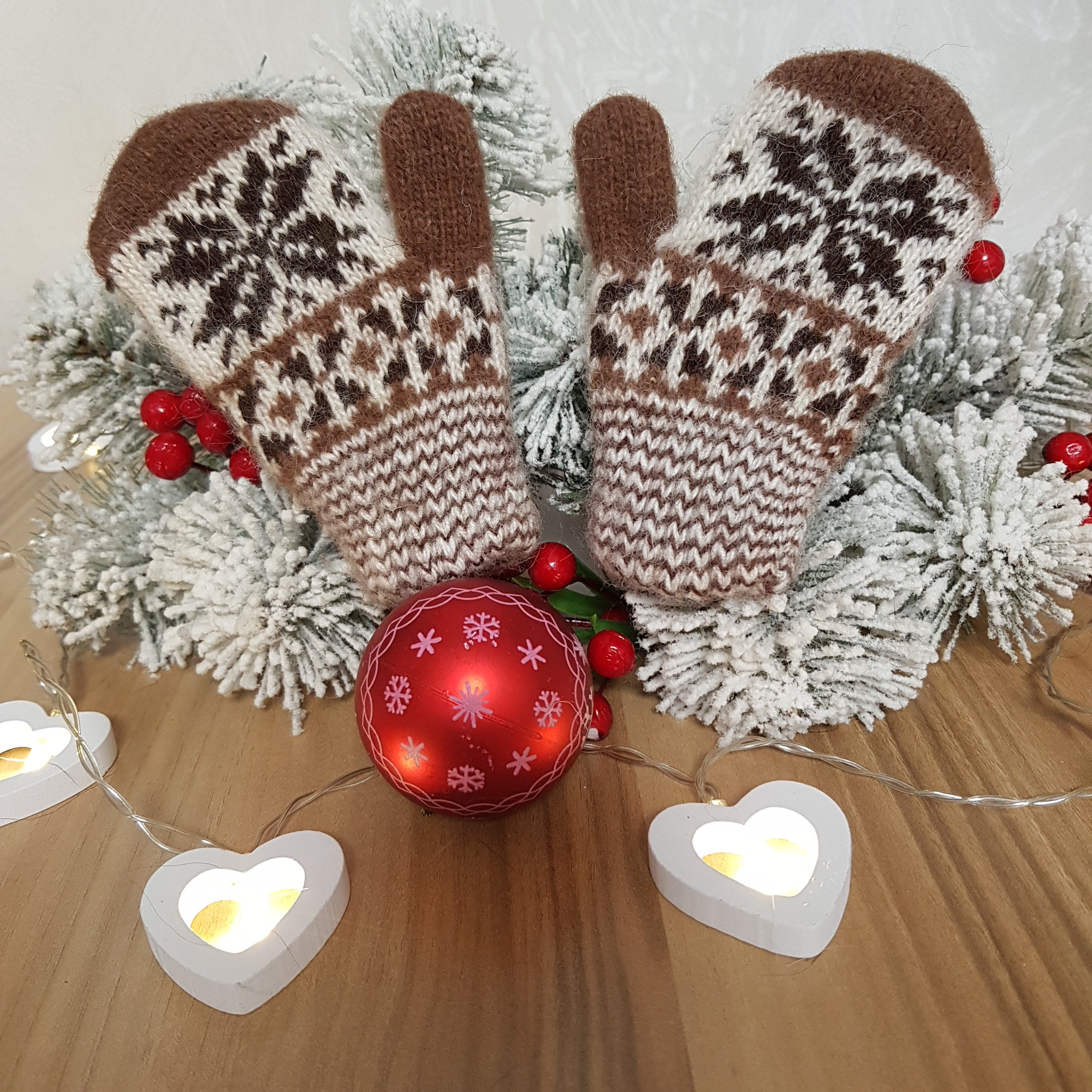 Mittens for toddler Kids woolen mittens Woolen gloves toddler Etsy