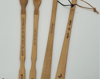 Ryggskrapa - skohorn - ryggkrypare - talesätt - rolig - personlig - present - ryggskrapare - rolig - present - personlig