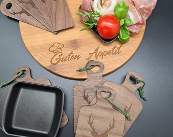 Pfännchen Untersetzer für Raclette + Schieber aus Edelhölzer-Handarbeit-Holz-Unikate-Handmade-Raclette- Raclette Zubehör -Silvester