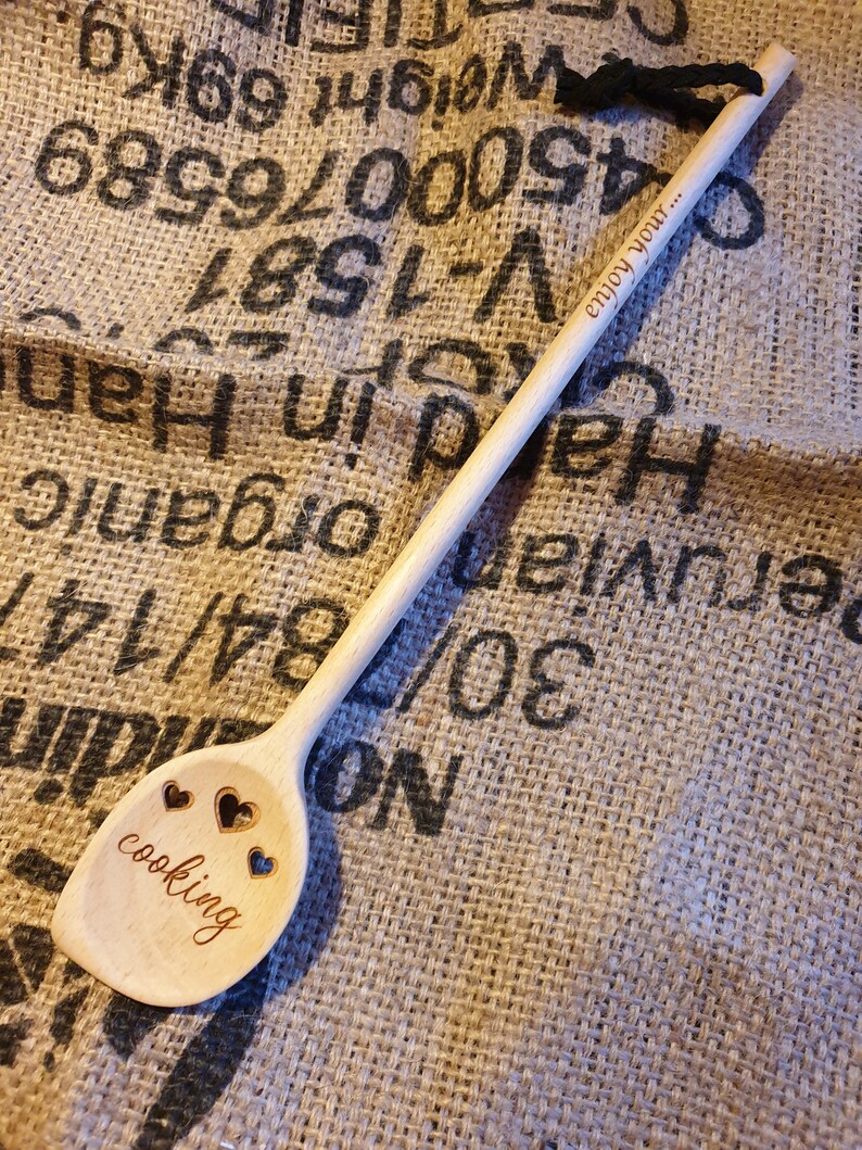 Kochlöffel personalisiert Sprüche Holz Vatertag Muttertag Etsy