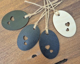 Étiquette cadeau, carte en bois, carte cadeau, carte d'anniversaire, carte, bois, écologique, carte de mariage, carte de vœux, carte de félicitations
