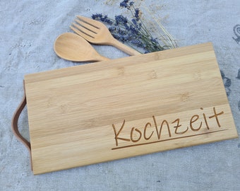 Cutting board - Vesper board serving board made of wood -Handmade - Cuttingboard - Unique - Father's Day - Mother's Day - Gift - customizable