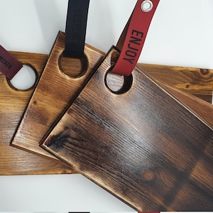 Anricht e Serviertabletts Pine Wood VesperBoard Deco Ristorante Vassoio fatto a mano che serve cucina regalo Prepeisen mangiare tempo di pane